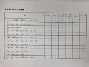 アンガーマネジメント5