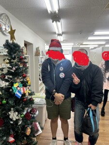 梅田さんサンタ