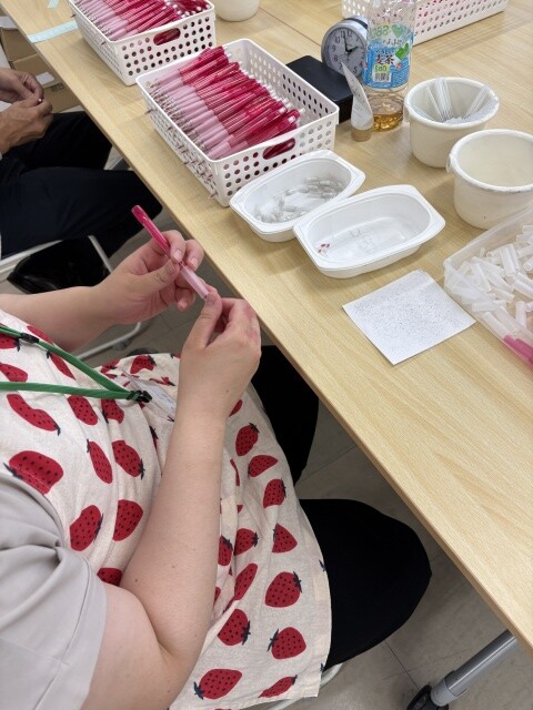 軽作業の様子